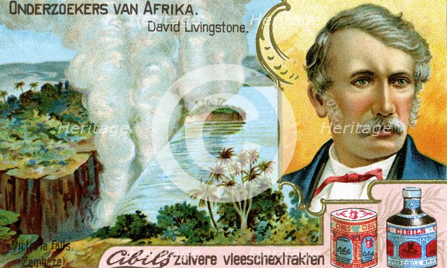 David Livingstone, Scottish missionary, (c1900). Artist: Unknown