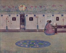 'The White Boudoir', c1905. Artist: George Logan