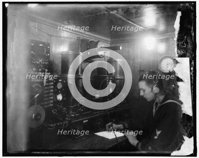 Radio, between 1910 and 1920. Creator: Harris & Ewing.