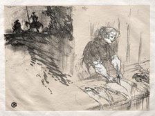 The Brief Joys: Cover, 1897. Creator: Henri de Toulouse-Lautrec (French, 1864-1901).