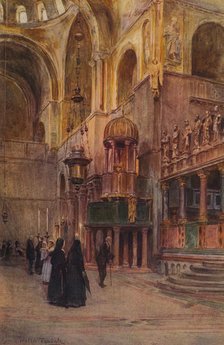 'Interior of St. Mark's', c1900 (1913). Artist: Walter Frederick Roofe Tyndale.