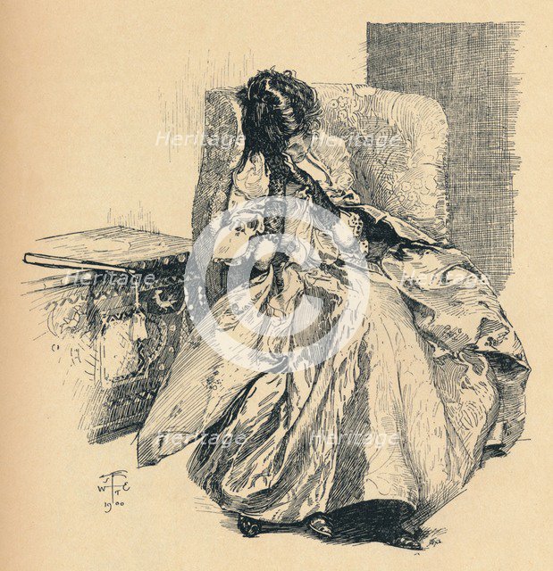 'A Reverie', c1900. Artist: Joseph Walter West.