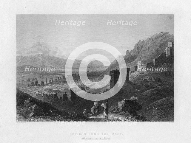 Antioch, Turkey, 1841.Artist: J Jeavons