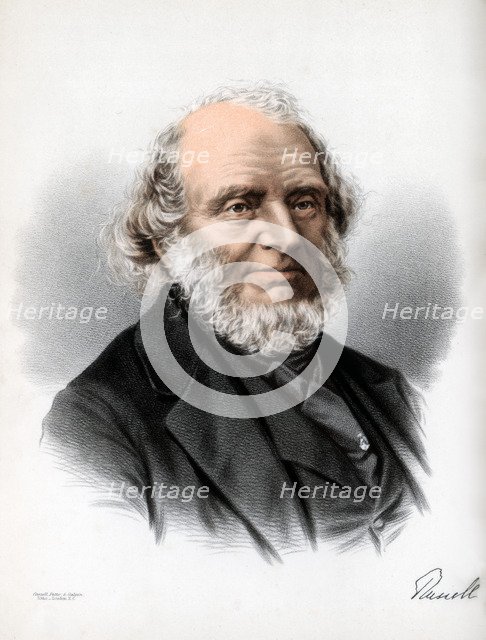 John Russell, 1st Earl Russell, English Whig and Liberal politician, c1890.Artist: Cassell, Petter & Galpin