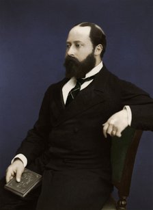 Edward VII (then Prince of Wales), 1876. Artist: Unknown.