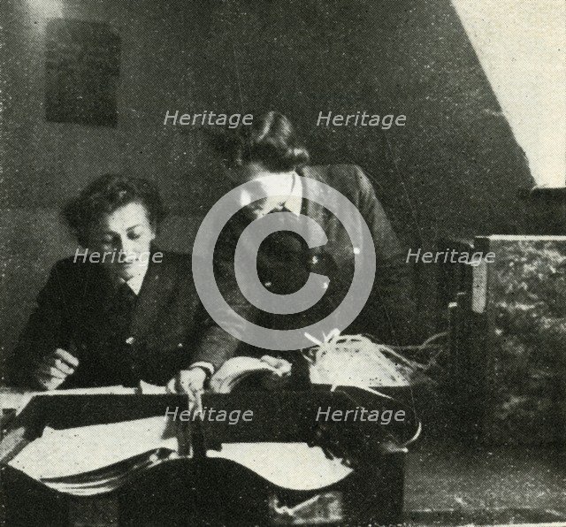 'On Signals Duty', c1943. Creator: Cecil Beaton.