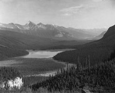 Yoho Park Reserve, B.C., Canada, Van Horn Range & Emerald Lake, between 1890 and 1906. Creator: Unknown.