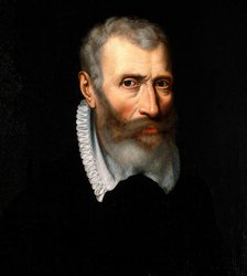 Antonius Busennius, professor of medicine at Louvain 1548-1550, city physician of Antwerp..., 1570. Creator: Adriaen Thomasz Key.
