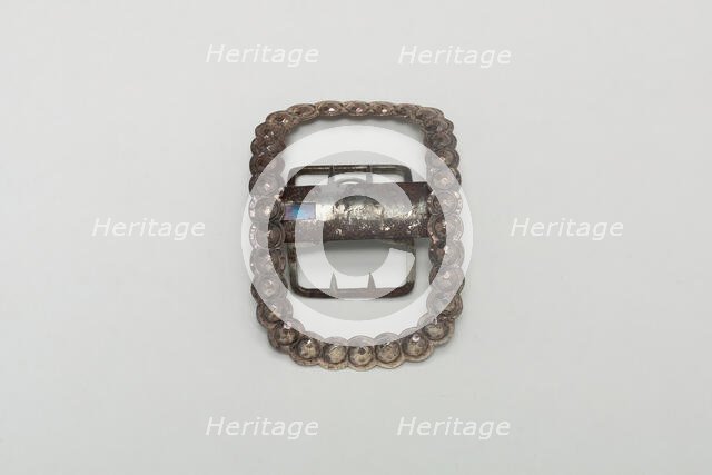 Shoe Buckle, England, 1784/85. Creator: Edward Fennel.