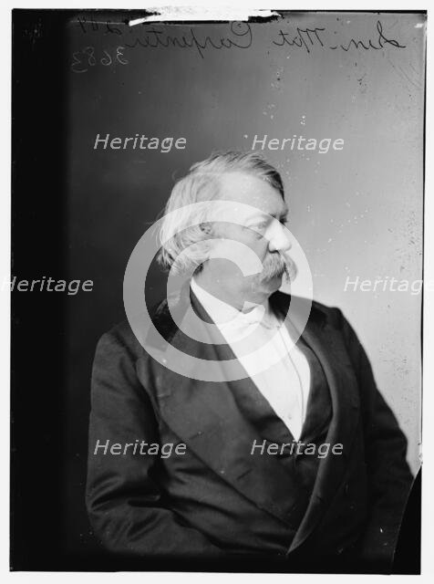 Matthew H. Carpenter of Wisconsin, between 1870 and 1880. Creator: Unknown.