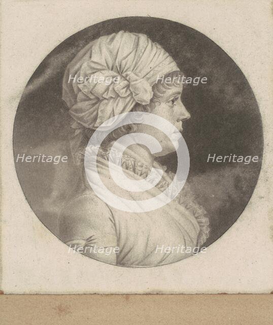 Elizabeth Rittenhouse Sergeant, 1798-1803. Creator: Charles Balthazar Julien Févret de Saint-Mémin.