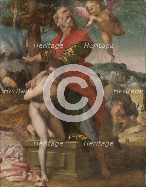 The Sacrifice of Isaac, c. 1527. Creator: Andrea del Sarto (Italian, 1486-1530).