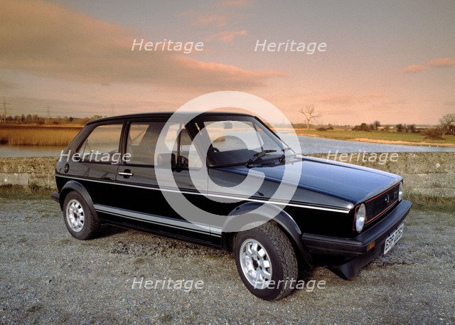1981 Volkswagen Golf GTI . Artist: Unknown.