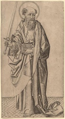 Saint Paul, c. 1490/1500. Creator: Master FVB.