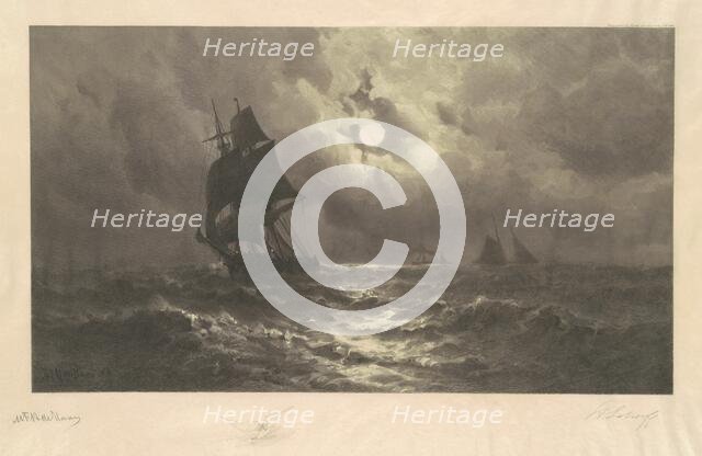 Going Westward, 1888. Creator: Stephen Alonzo Schoff.