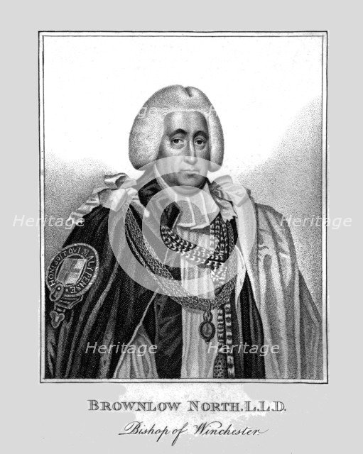 'Brownlow North L.L.D., Bishop of Winchester'. Creator: Unknown.