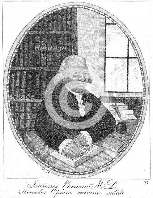 John Brown, Scottish physician, 1791. Artist: John Kay