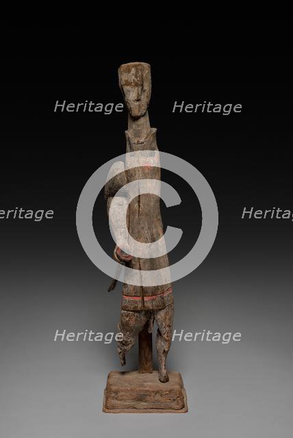 Figure with Sword, 4th-3rd Century BC. Creator: Unknown.