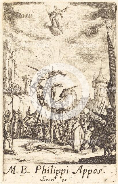 The Martyrdom of Saint Philip, c. 1634/1635. Creator: Jacques Callot.