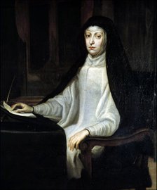 Mariana of Austria (1634-1696), Queen of Spain, wife of Felipe IV, oil painting by Juan Carreño d…
