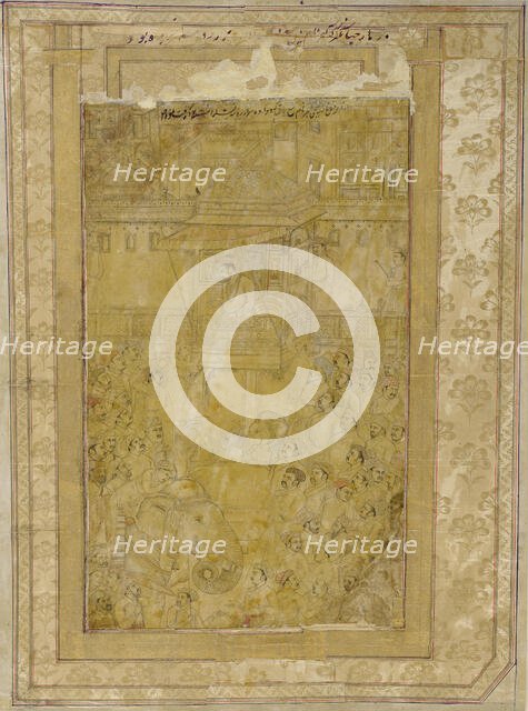 A Darbar of Jahangir, early 17th century. Creator: Unknown.