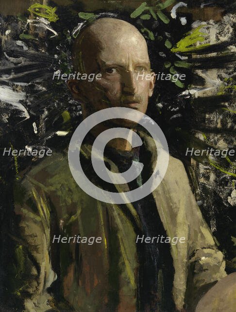 Abbott Handerson Thayer, Self-Portrait, 1920. Creator: Abbott Handerson Thayer.