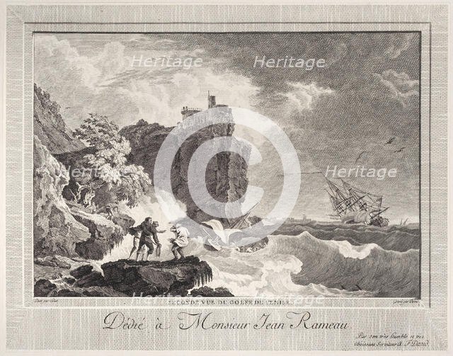 Second View of the Gulf of Venice, ca. 1770-1800. Creator: Francois Anne David.