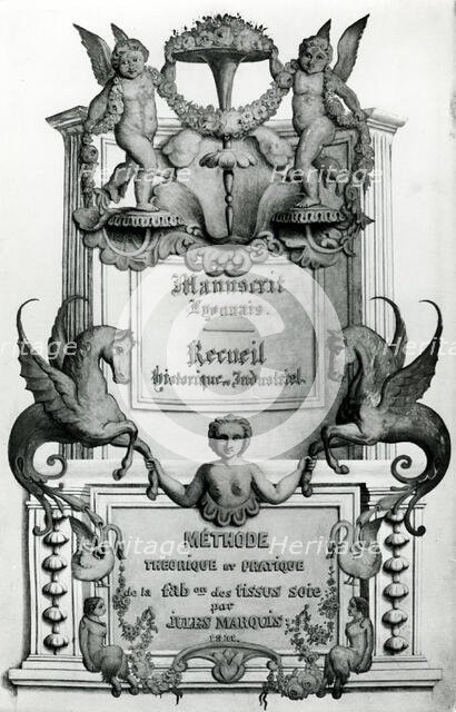 Manuscrit Lyonnais, France, 1841. Creator: Unknown.