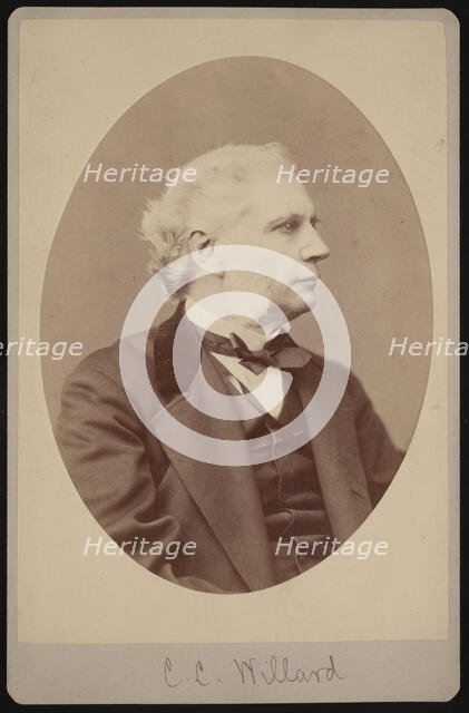 Portrait of Joseph Clapp Willard (1820-1897), 1878. Creator: Samuel Montague Fassett.