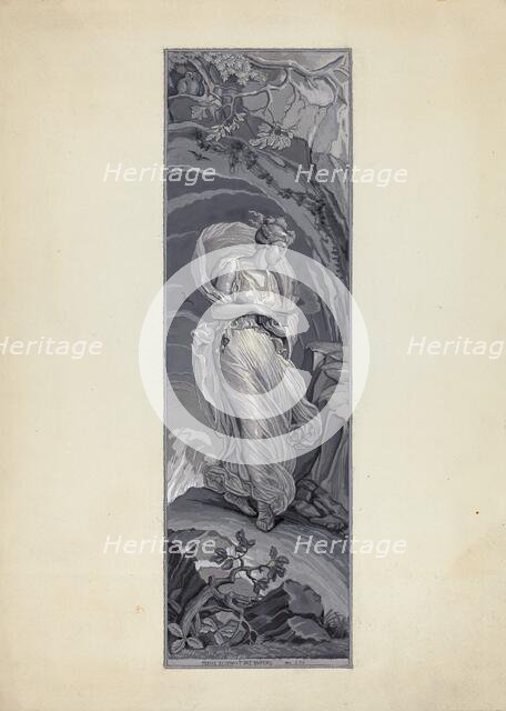 Wall Paper, c. 1937. Creator: M. Rosenshield-von-Paulin.