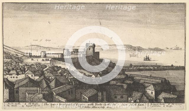 The lower inner part of Tangier, 1673. Creator: Wenceslaus Hollar.