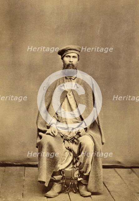 Hard Labor Convict Sentenced to Death, 1891. Creator: Aleksei Kuznetsov.