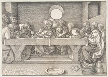 The Last Supper, 1523. Creator: Albrecht Durer.
