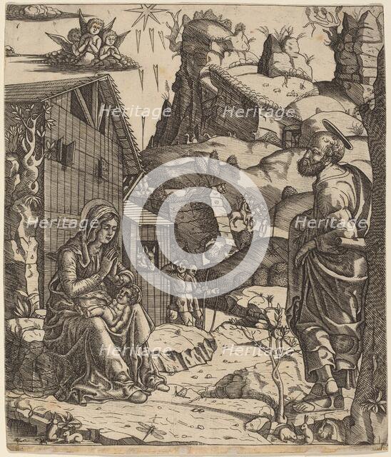 The Nativity, c. 1500/1510. Creator: Master I.I.CA.