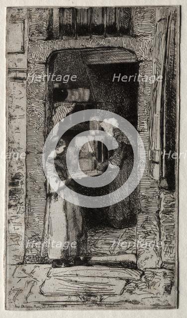 The Mustard Merchant. Creator: James McNeill Whistler (American, 1834-1903).