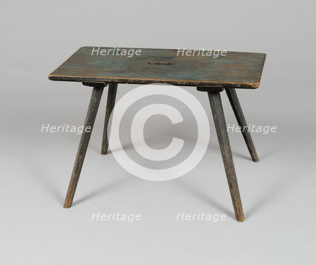 Stool, 1817/37. Creator: Unknown.