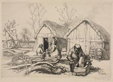 The Woodcutter’s House (Vendée) , 1915. Creator: Auguste Louis Lepère (French, 1849-1918).