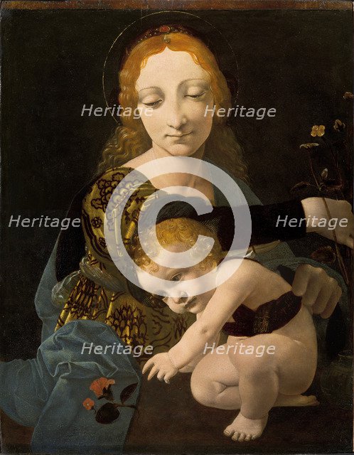 The Virgin and Child, 1480. Artist: Boltraffio, Giovanni Antonio (1467-1516)