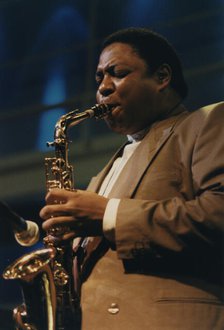 Vincent Herring, Jazz Café, London 1991. Creator: Brian Foskett.