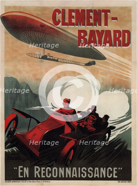 Clément-Bayard, 1915. Artist: Montaut, Ernest (1879-1909)