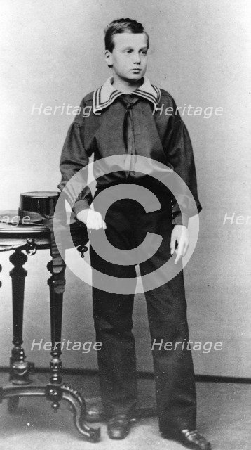 Grand Duke Alexei Alexandrovich of Russia, c1860-c1862. Artist: Unknown