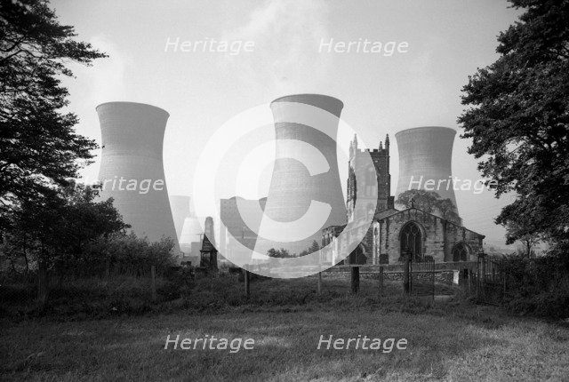 St Edward, Brotherton; West Yorkshire, c1960. Artist: Eric de Maré