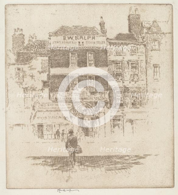 St. Bartholomew's Gate, 1907. Creator: Joseph Pennell.