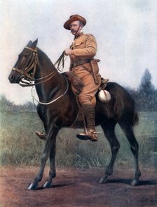 Lieutenant-Colonel Edward Bethune, commanding Bethune's Mounted Infantry, 1902.Artist: Earl de la Warr
