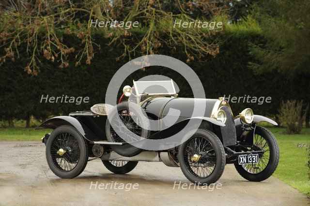 Bugatti T18 Black Bess 1913. Artist: Simon Clay.