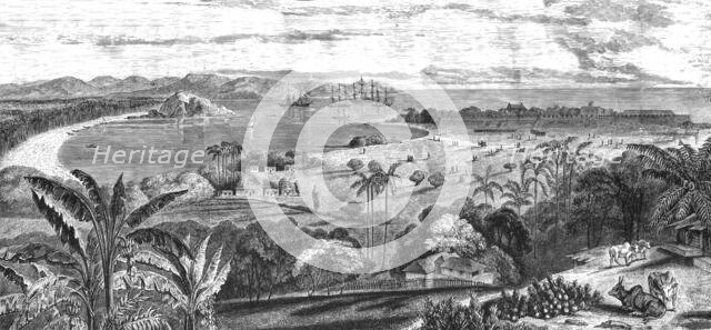 'Harbour of the Point de Galle; Four Months in Ceylon', 1875. Creator: Unknown.