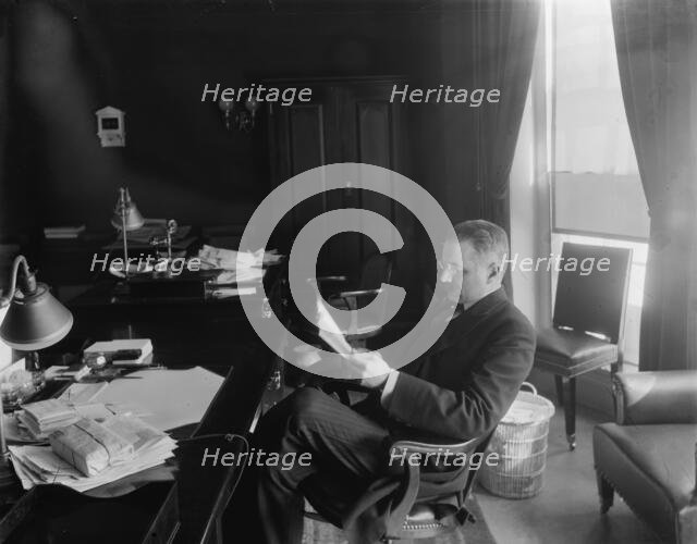 Cortelyou, Secretary in office (Treas.), between 1890 and 1910. Creator: Unknown.