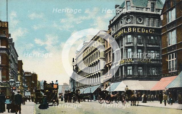 'Tottenham Court Road, London', 1906. Creator: Unknown.