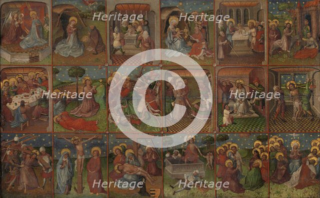 Scenes from the life of Christ, c.1435. Creator: Anon.