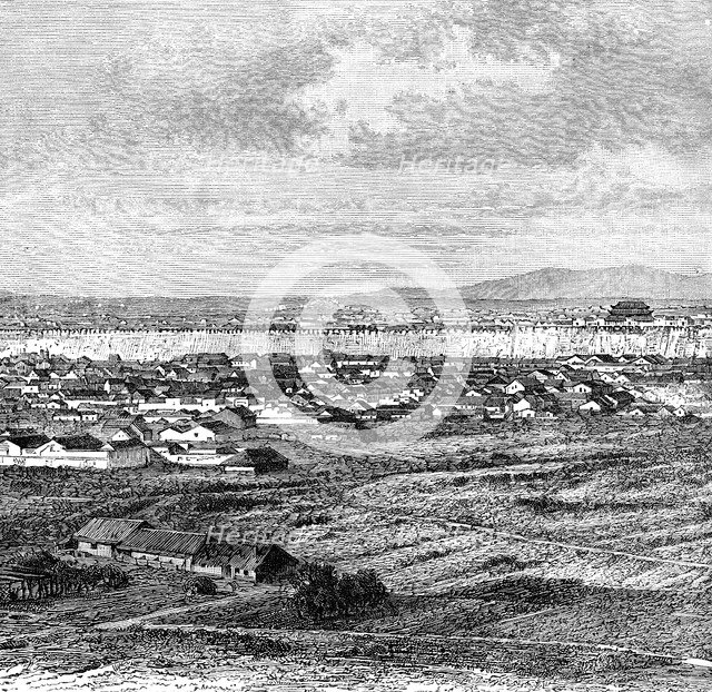 'General view of Nanking', c1890. Artist: Unknown
